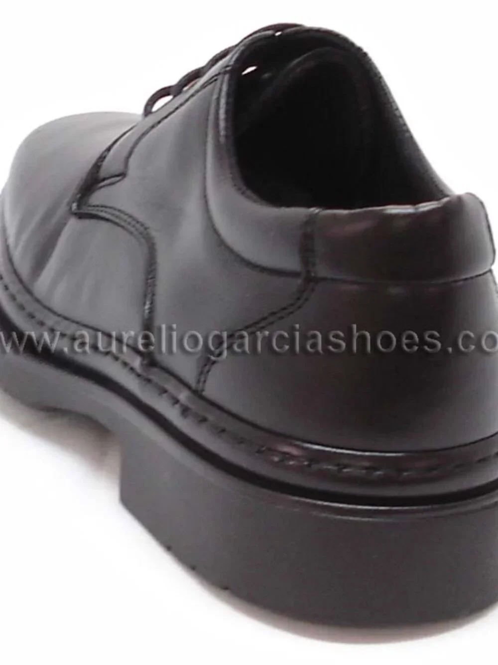 5054 Belka Black Lace up Pinosos Made in Spain